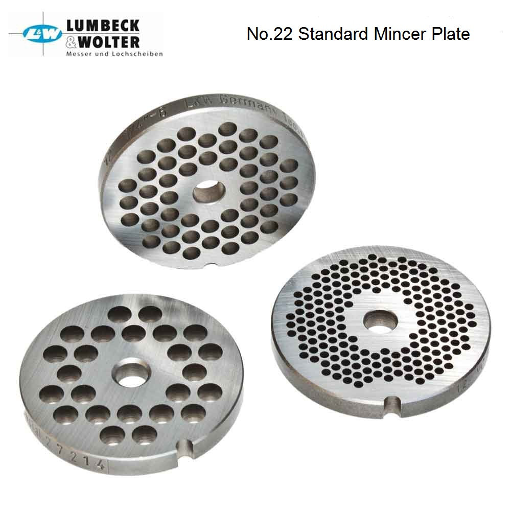 L&W Mincer Plate 22