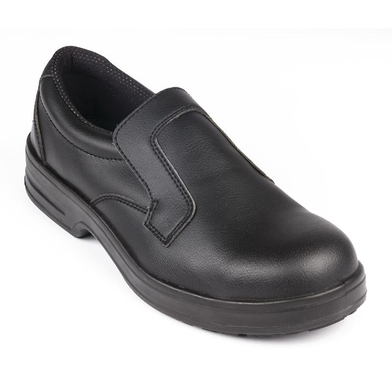 Slip On Safety Shoe Black
