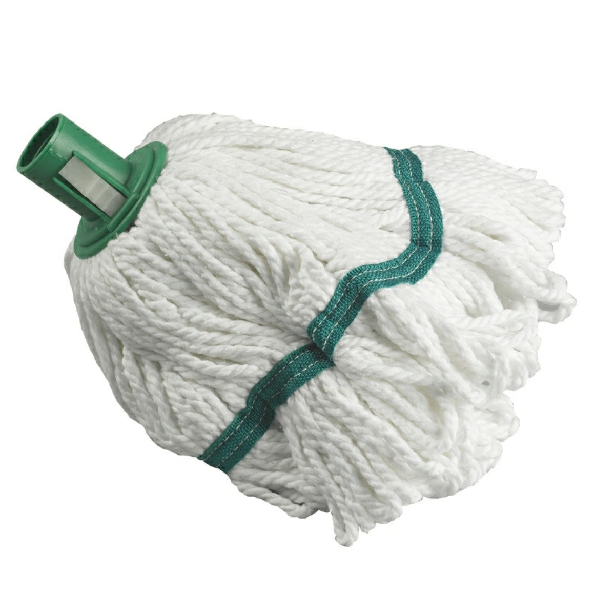 Looped Polyster 'Hygiemix' Yarn Mop Green
