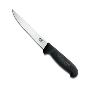 Victorinox Straight Boning Knife 7" Black
