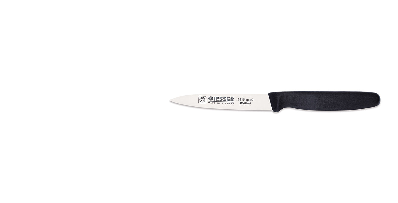 Giesser Vegetable Knife 4" Black