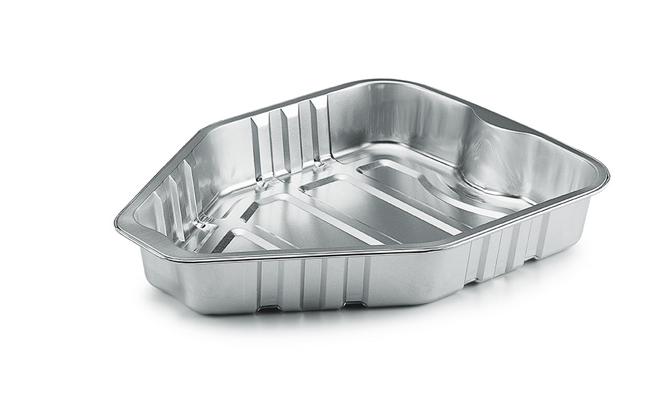 Aluminium Smoothwall Foil Tray - 288 x 217 x 44mm