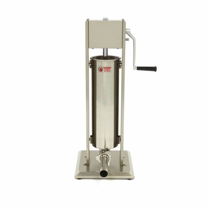 Sausage Filler 7L - Vertical - Stainless Steel - 4 Filling Tubes