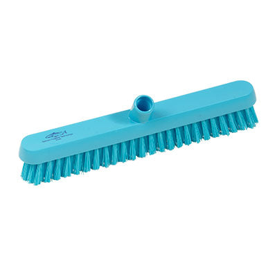 Stiff Narrow Broom 390mm Blue