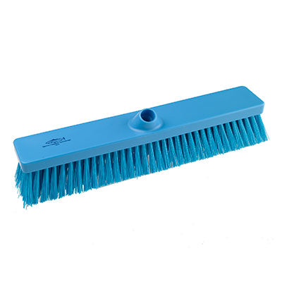 Stiff Flat Sweeping Broom 457mm Blue