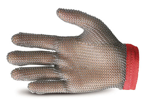 Mesh Safety Glove No Cuff - Nylon Wristband