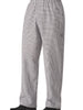 Unisex Chefs Trousers Black And White Check