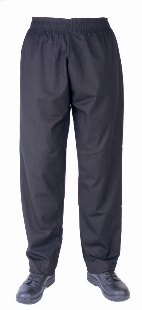 Unisex Chefs Trousers Black