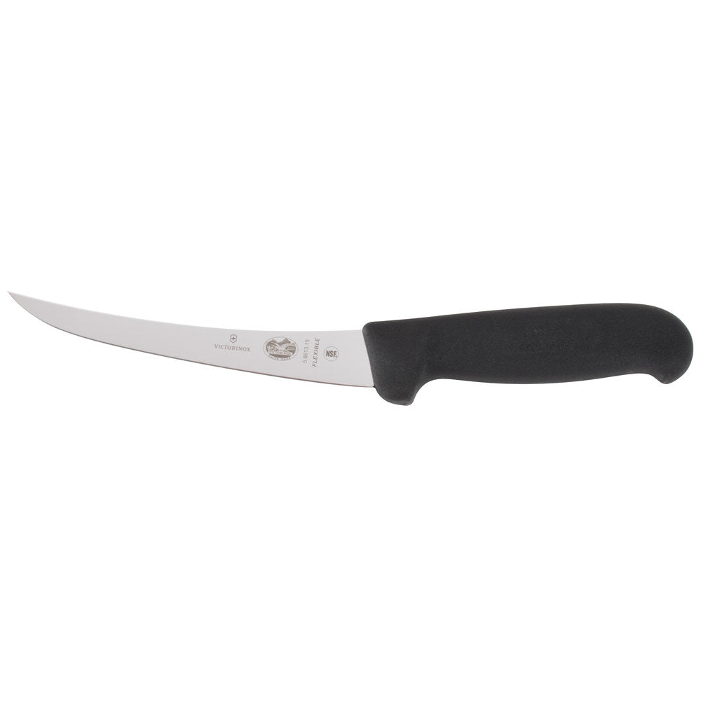 Victorinox Curved Flexi Boning knife 5" Black