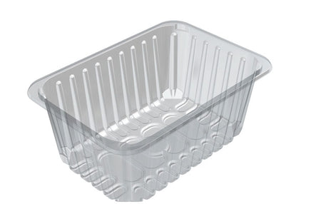 D13-100 Meat & Poultry Plastic Trays Clear