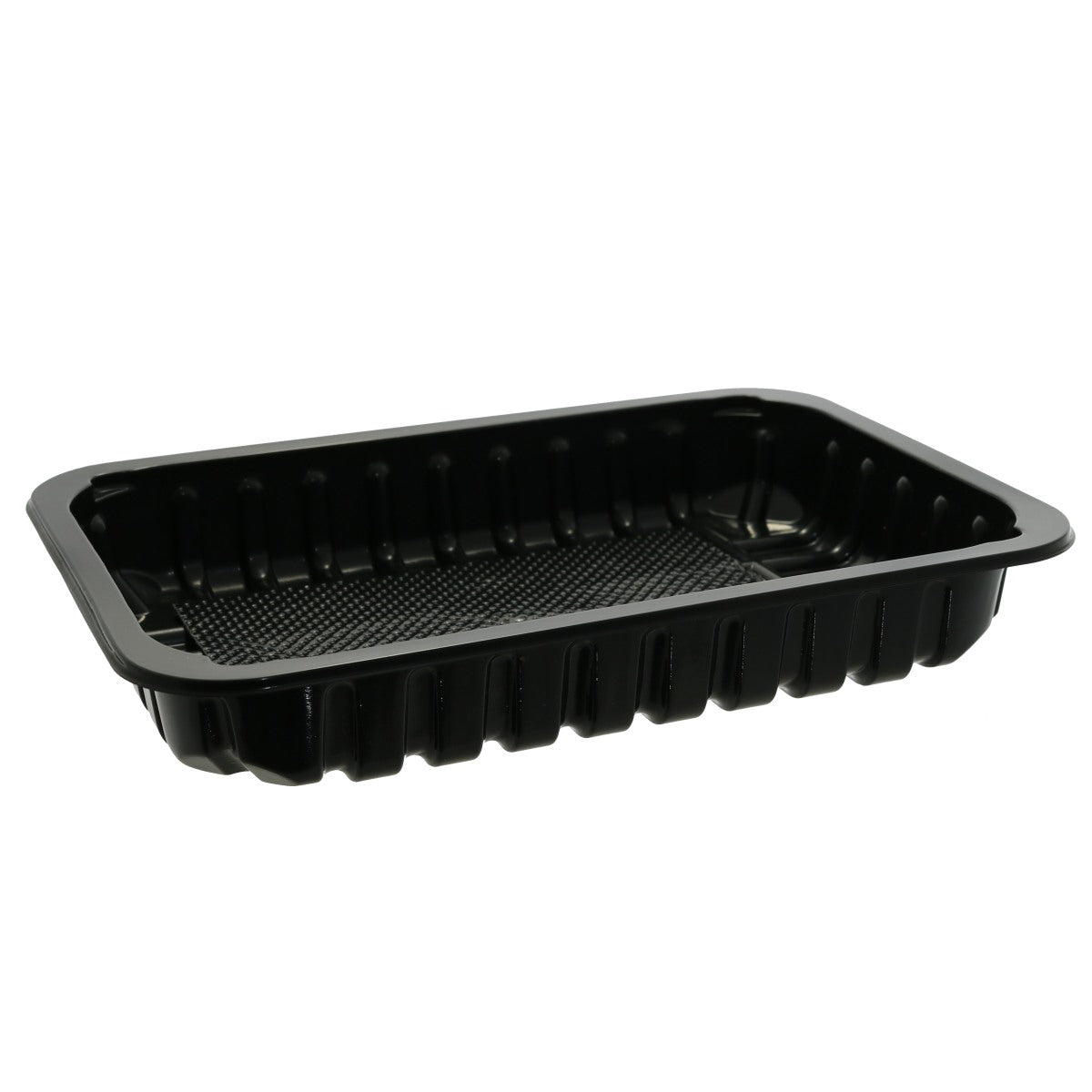 D13-45 Meat & Poultry Plastic Trays Black