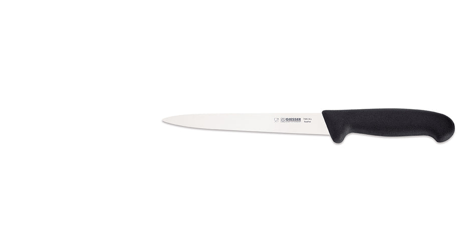 Giesser Highly Flexible Filleting Knife 7” Black