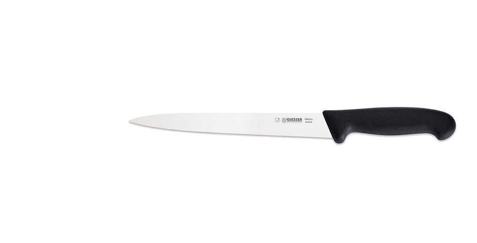 Giesser Highly Flexible Filleting Knife 9" Black