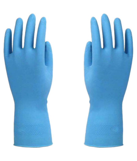Household Latex Glove Blue