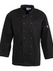 Chefs Jacket Long Sleeve Black