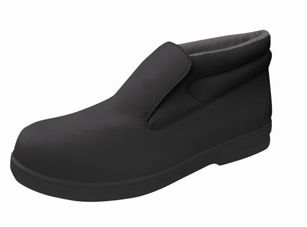 Slip On Safety Boot Black