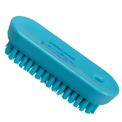 Stiff Nail Brush Blue