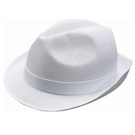 Trilby Hat White