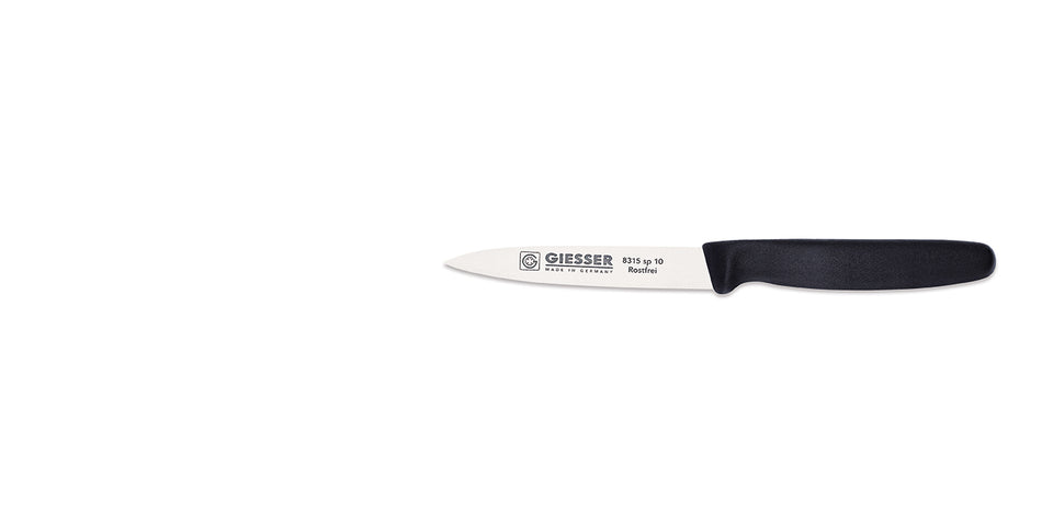 Giesser Vegetable Knife 4" Black