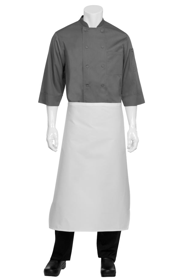 Regular Waist Apron White